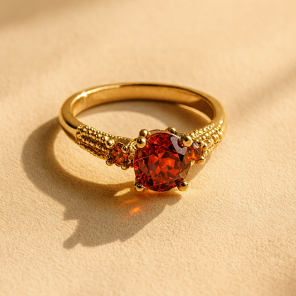 Tindra – Gold Statement Ring