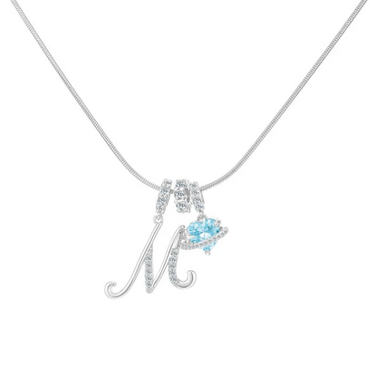 Initial Heart Necklace