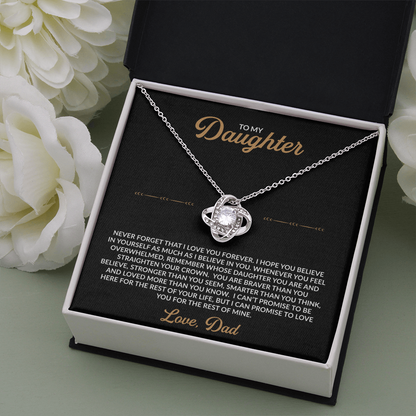 To My Daughter – Always With You Necklace