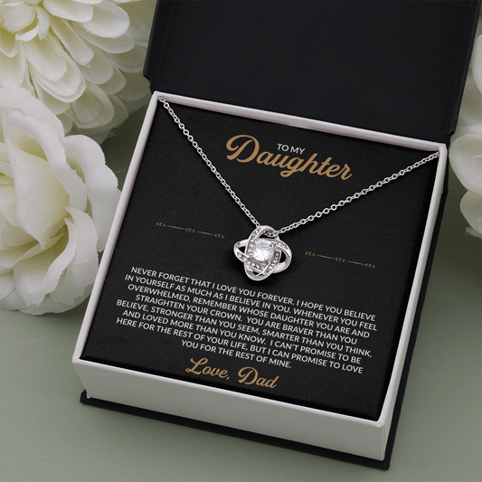 To My Daughter – Always With You Necklace