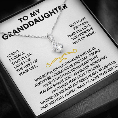 To my Granddaughter - Love pendant necklace