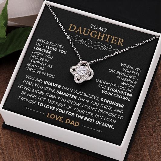 My Daughter – Love You Forever Necklace