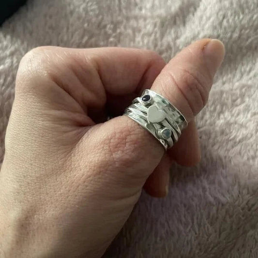 Classic Artisan Heart Ring