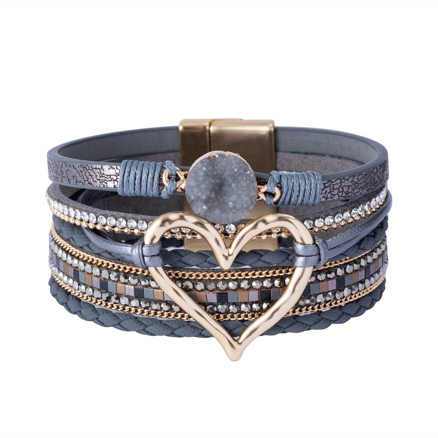 Bohemian Leather Bracelet