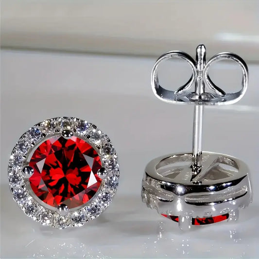 Lúcia Rosavelle White Earrings