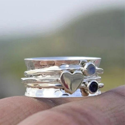 Classic Artisan Heart Ring