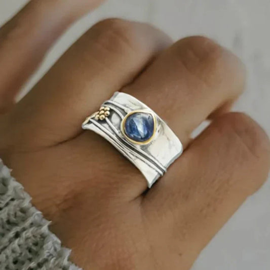 Boho Chic Gemstone Ring
