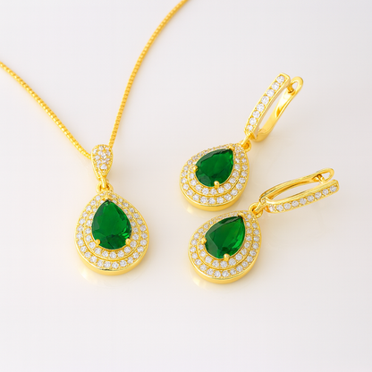 Florence – Opulent Gold Jewellery Set