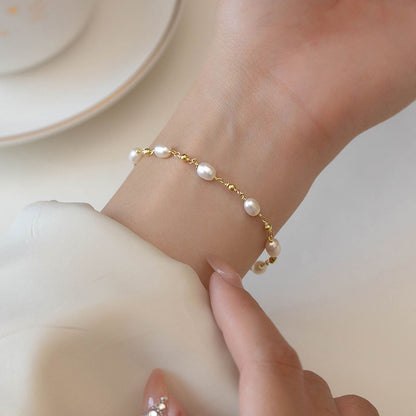 Baroque Pearl Bracelet