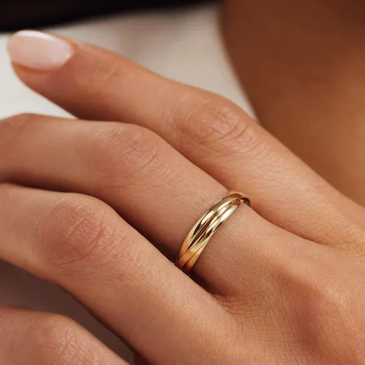 Trielle Ring in Gold by Léna