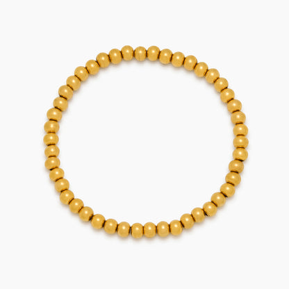 Elegant Gold Beaded Bracelet