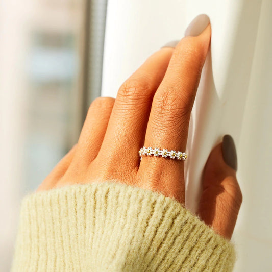 Opulent Floral Ring
