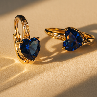 ROYAL SAPPHIRE EARRINGS