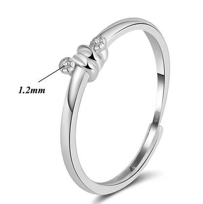 Delicate Mini Crystal Ring