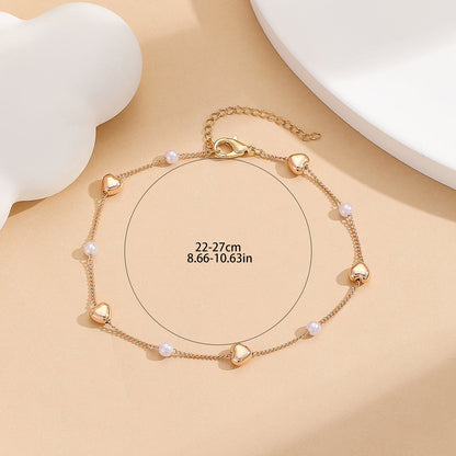 Radiant Heartstream Anklet