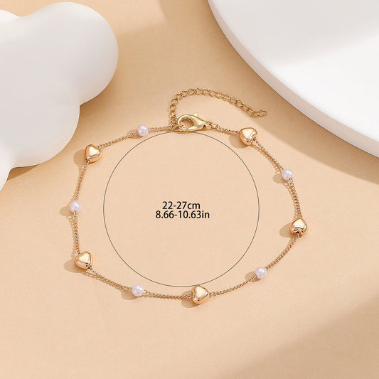 Radiant Heartstream Anklet