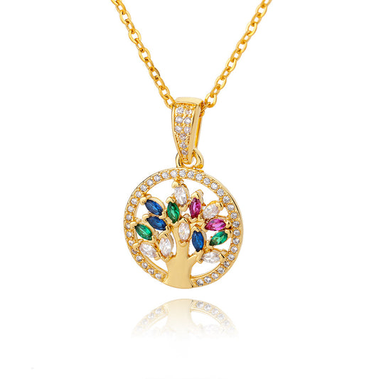 Mystic Tree of Life Pendant Necklace