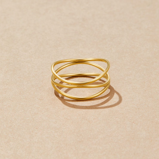 Eternal Gold Infinity Loop Ring
