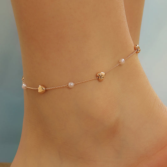 Radiant Heartstream Anklet