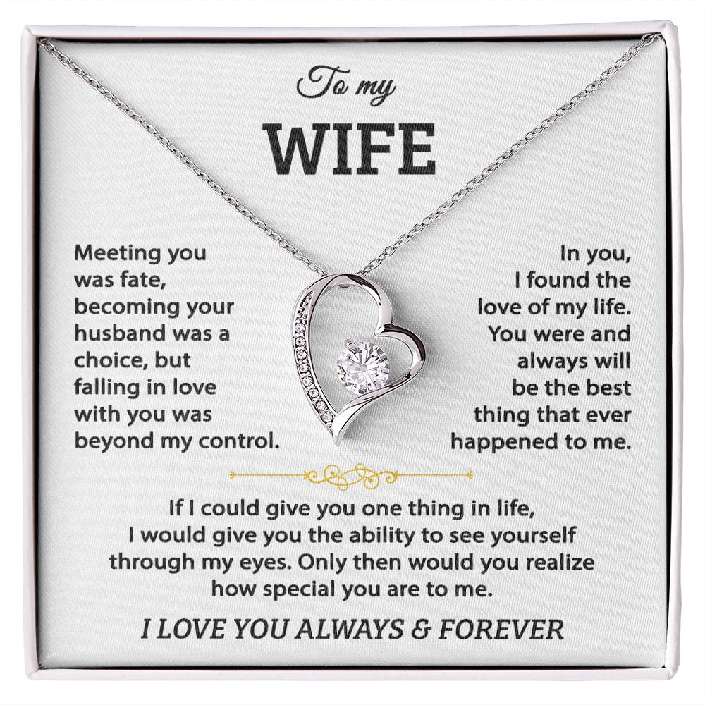 Wife Forever Love Jewellery