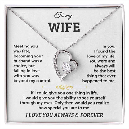 Wife Forever Love Jewellery