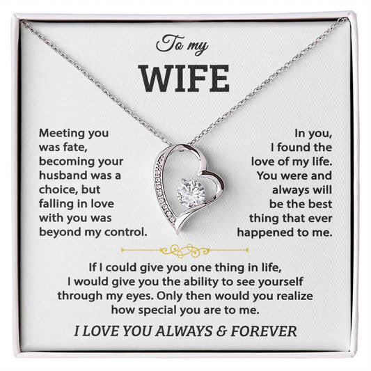 Wife Forever Love Jewellery