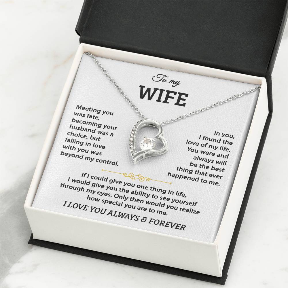 Wife Forever Love Jewellery