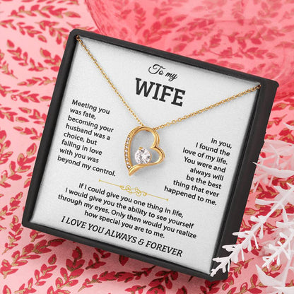 Wife Forever Love Jewellery