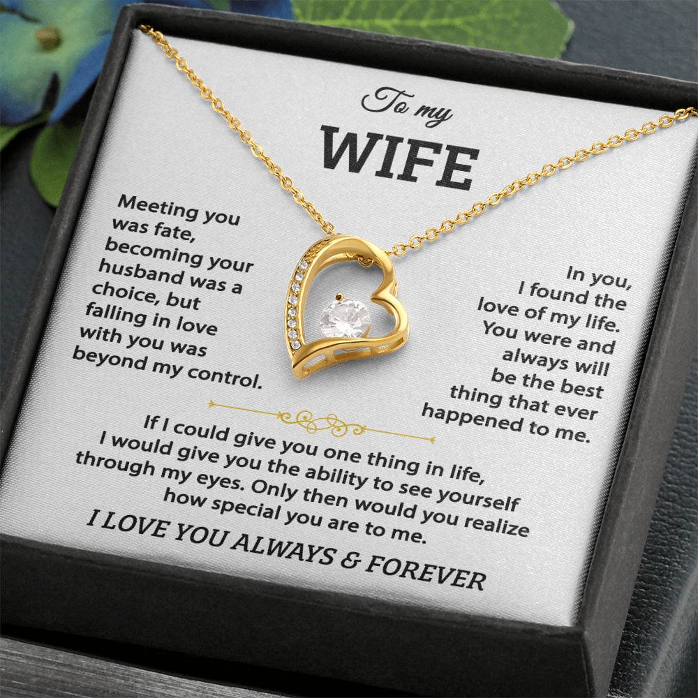 Wife Forever Love Jewellery