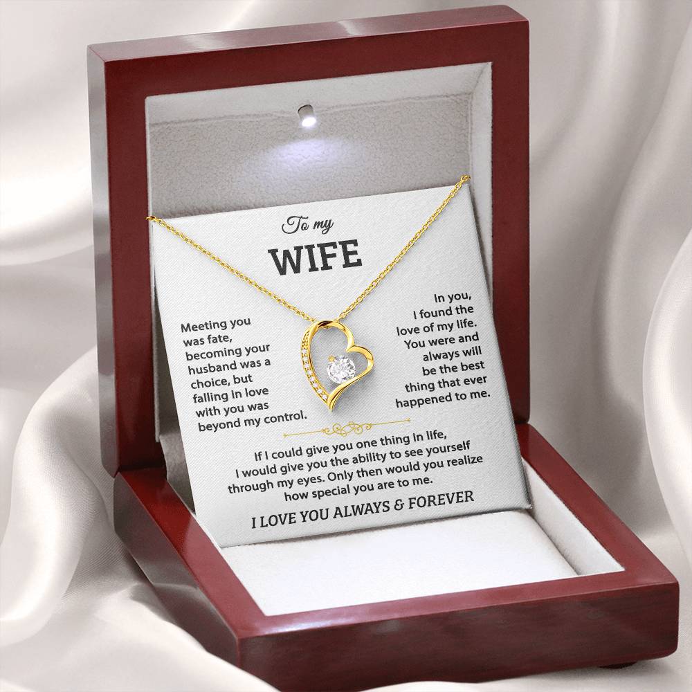 Wife Forever Love Jewellery