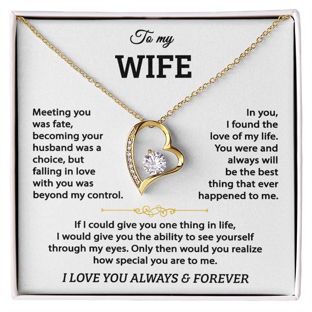 Wife Forever Love Jewellery
