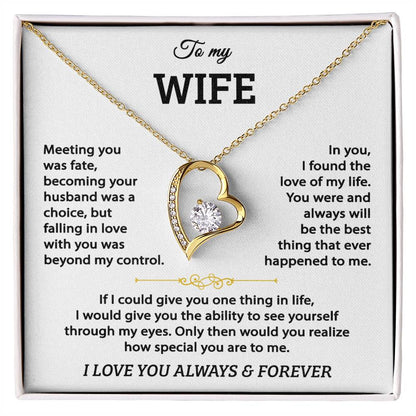 Wife Forever Love Jewellery