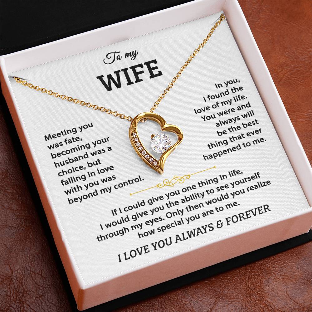 Wife Forever Love Jewellery