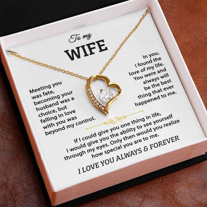 Wife Forever Love Jewellery