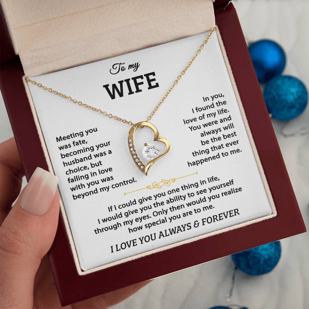 Wife Forever Love Jewellery