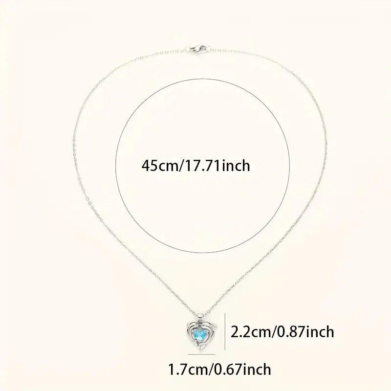 Twins Oceanheart Necklace