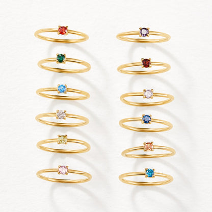 Distinctive Birthstone Rings