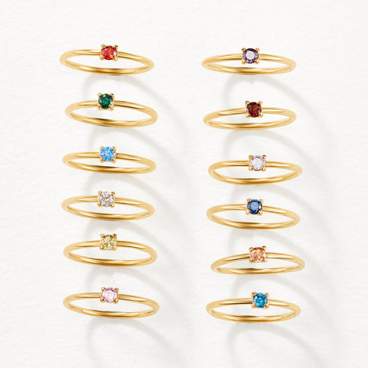 Distinctive Birthstone Rings