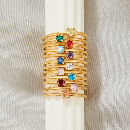 Distinctive Birthstone Rings