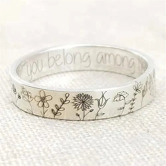 Simple Silver Band