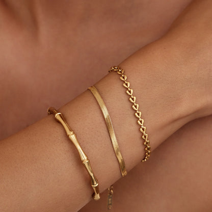 Heart Link Bracelet