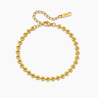 Heart Link Bracelet