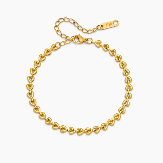 Heart Link Bracelet