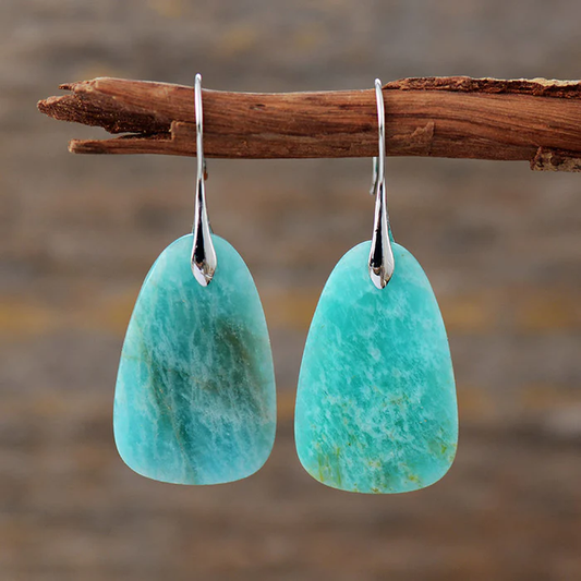 Vintage Turquoise Gemstone Earrings