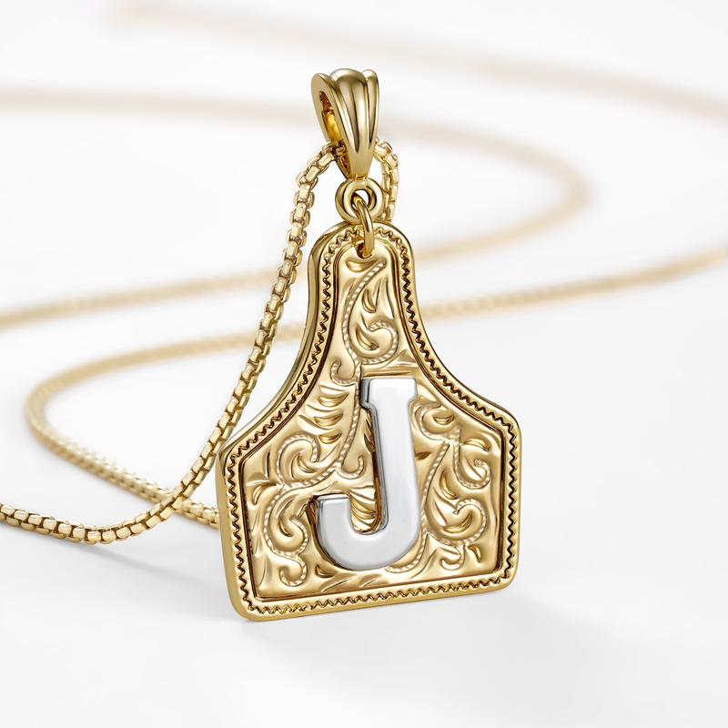 Personalized Initial Pendant Necklace