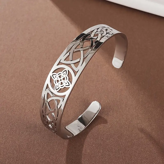 Adjustable Silver Cuff Bracelet