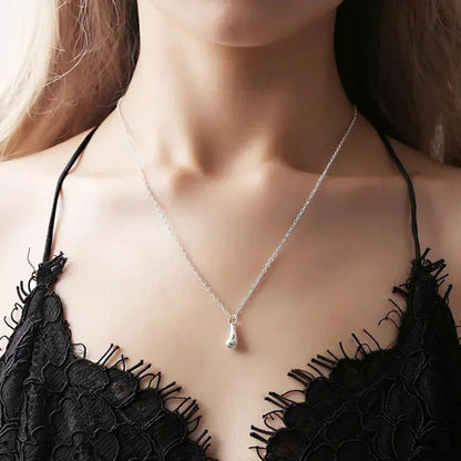 4pc Dainty Drop Necklace Bracelet Earring & Ring Set