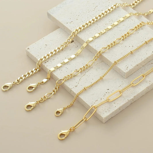 Elegant Link Chain Bracelet Collection