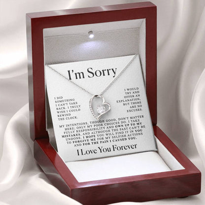 Apology Her Heart Necklace