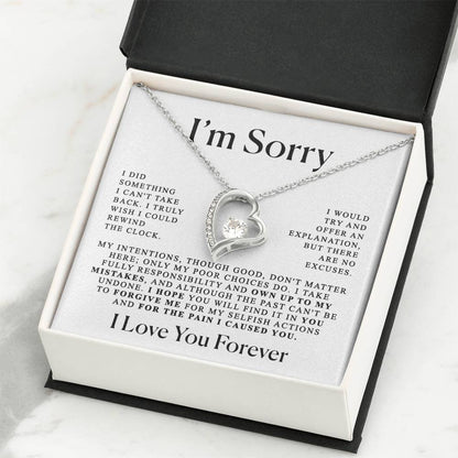 Apology Her Heart Necklace